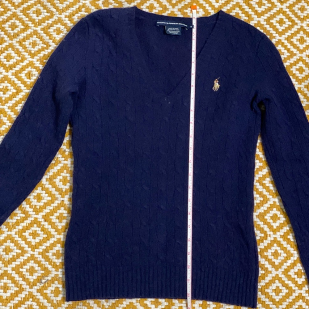 Polo Ralph Lauren 100% Lambs Wool Womens Sweater Size M